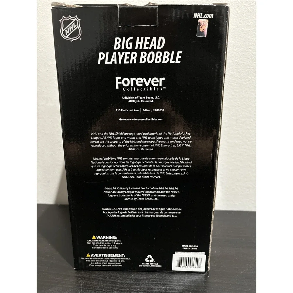 Sabres Vanek Bobblehead Big Head NHL NHLPA Buffalo Sabres Thomas Vanek New Rare